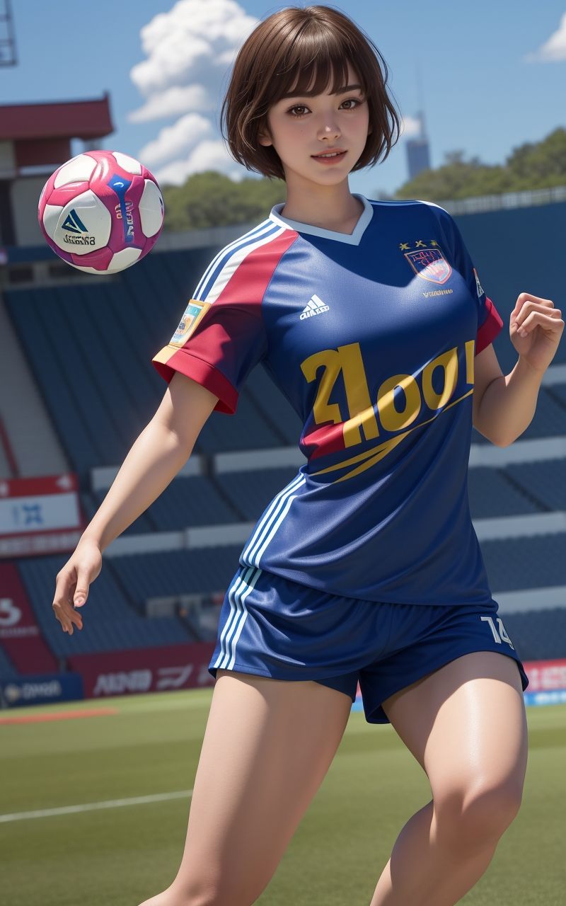 サンプル画像1:セクシーすぎるスポーツ女子(maria.ai.art) [d_292211]