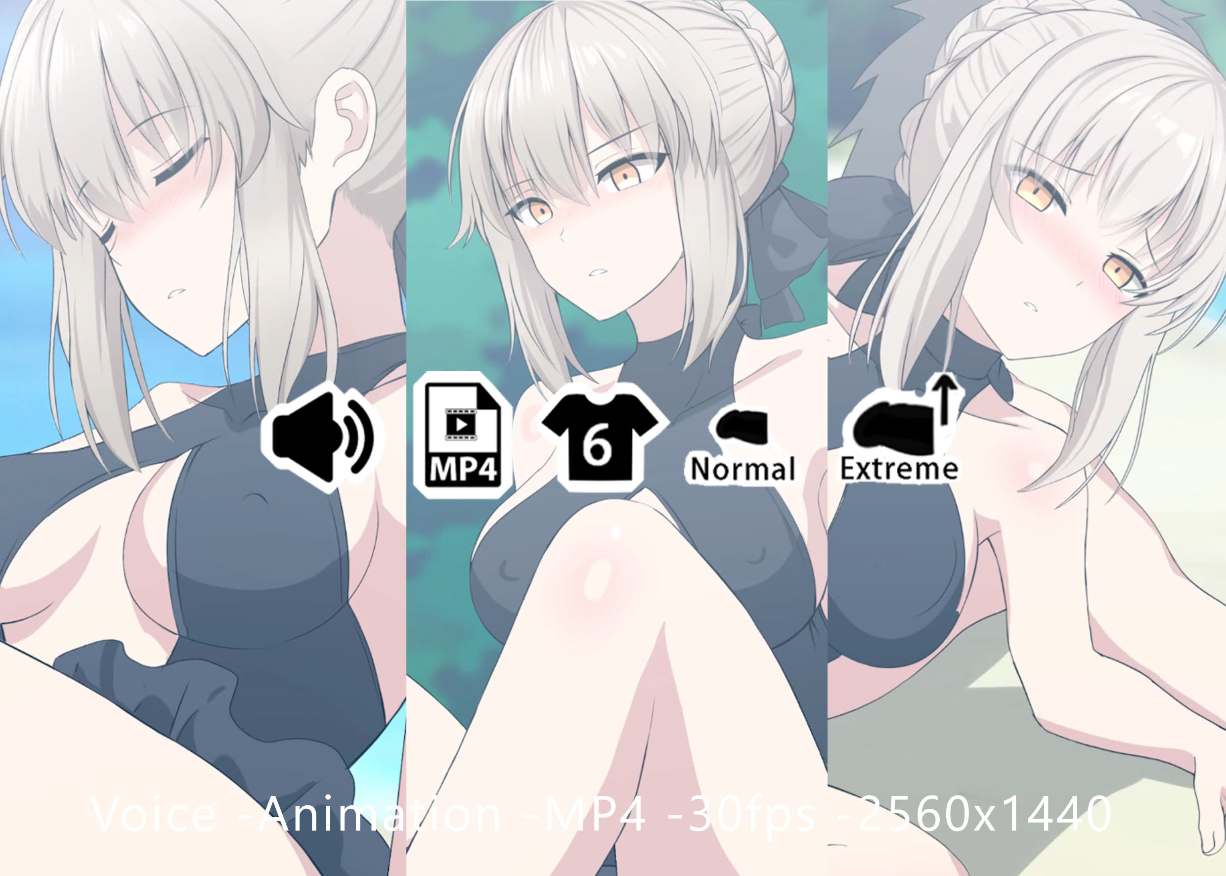 サンプル画像1:アルトリア（オルタ） – 同人動画 （ぎんハハ）2023年(ぎんハハ) [d_292218]