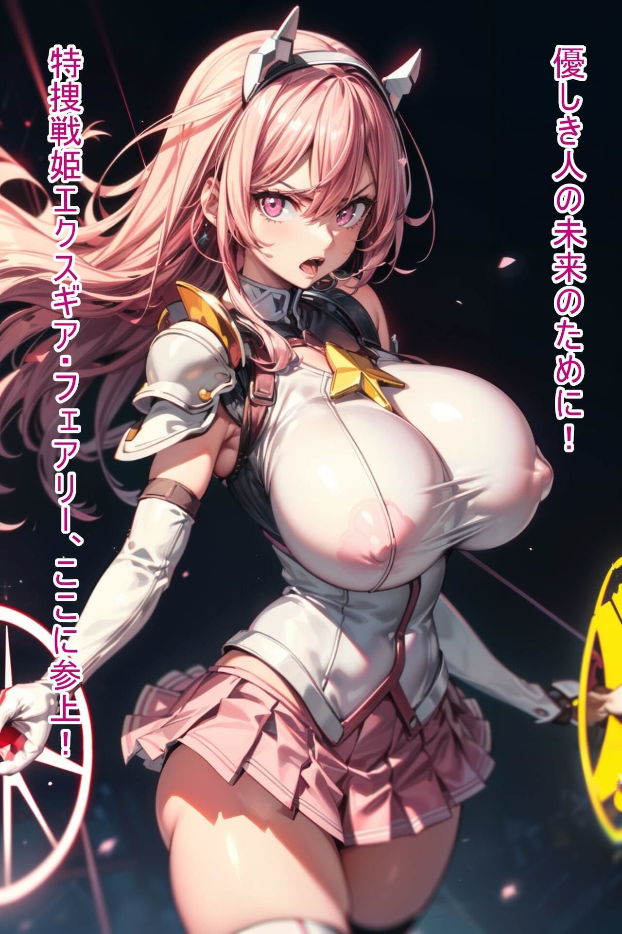 サンプル画像1:特捜戦姫エクスギア 〜触辱の淫獄教室〜(テンタクルズ) [d_292252]