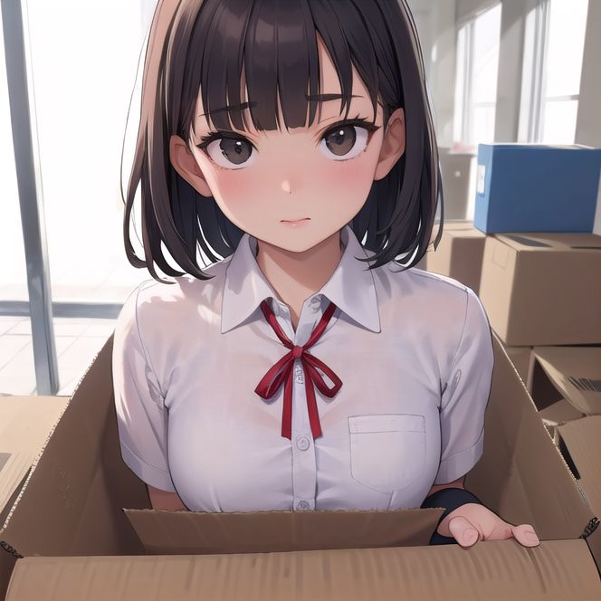 サンプル画像1:黒髪美少女 定期便(CuteCG) [d_292294]