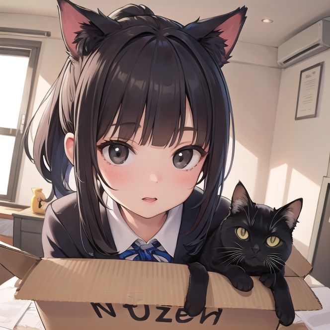 サンプル画像4:黒髪美少女 定期便(CuteCG) [d_292294]