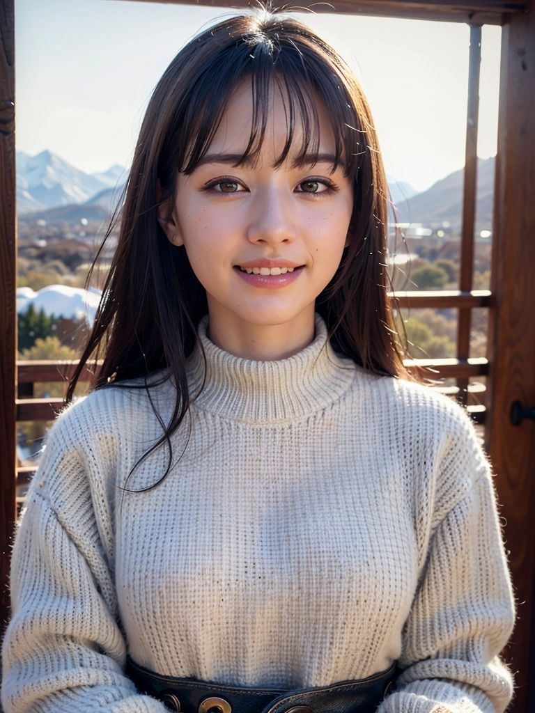 サンプル画像1:女子大生と雪山で遭難セックス(女性くりえいたー) [d_292357]