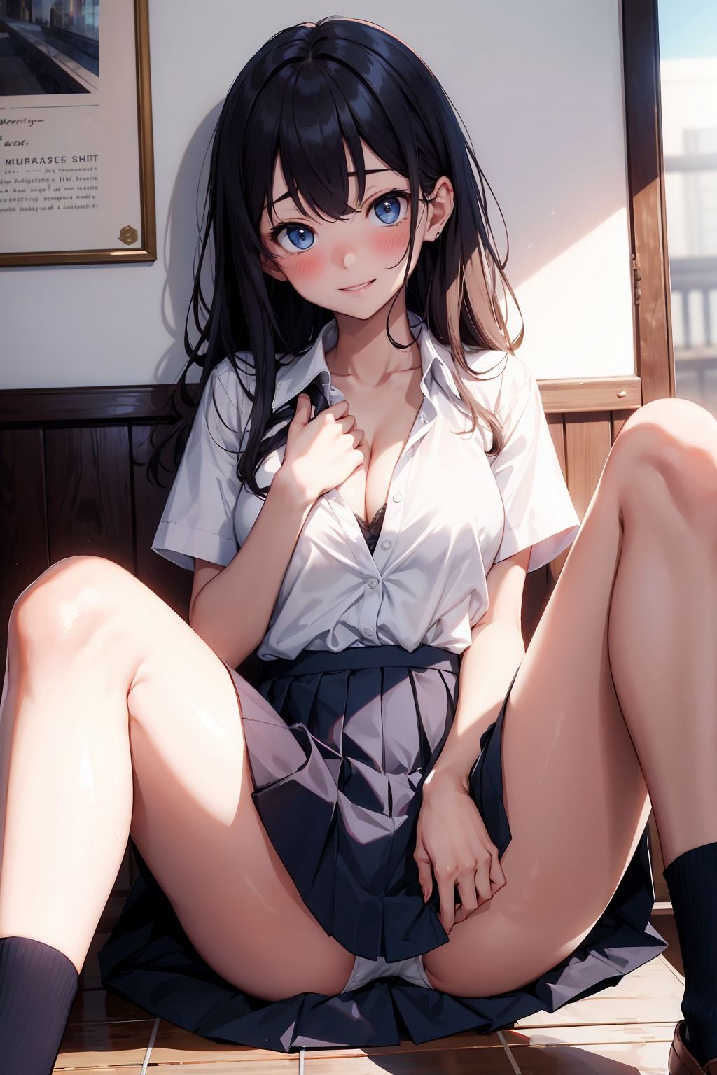 サンプル画像3:制服美少女〜あなただけに見せる秘密の姿〜(N Production) [d_292381]