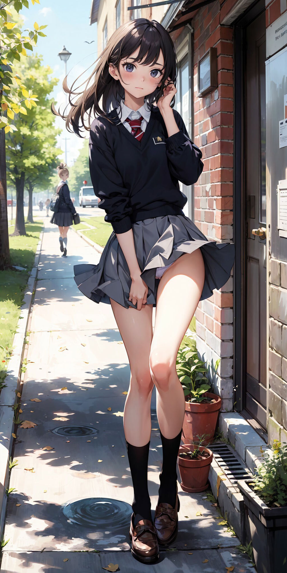 サンプル画像5:制服美少女〜あなただけに見せる秘密の姿〜(N Production) [d_292381]