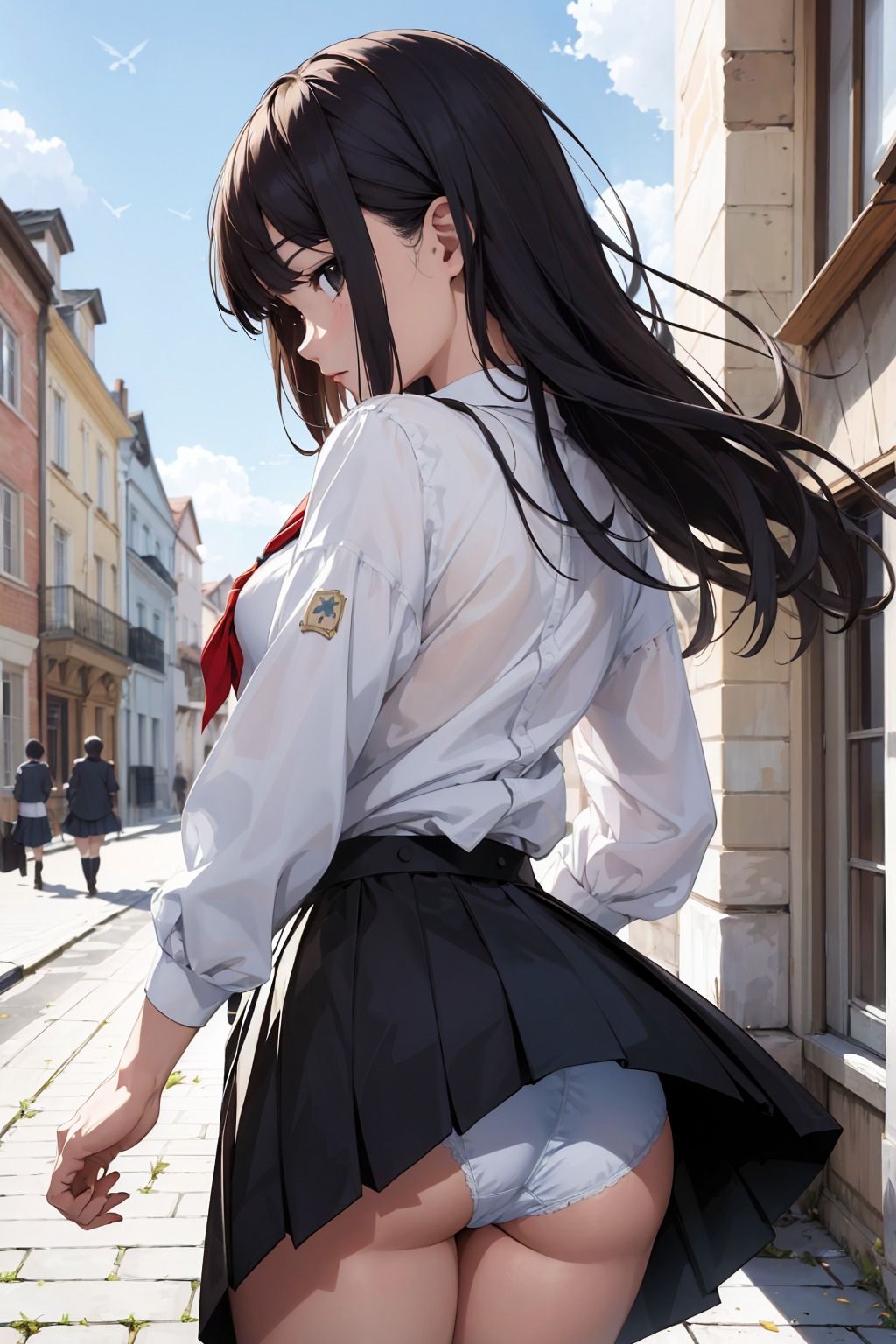 サンプル画像6:制服美少女〜あなただけに見せる秘密の姿〜(N Production) [d_292381]