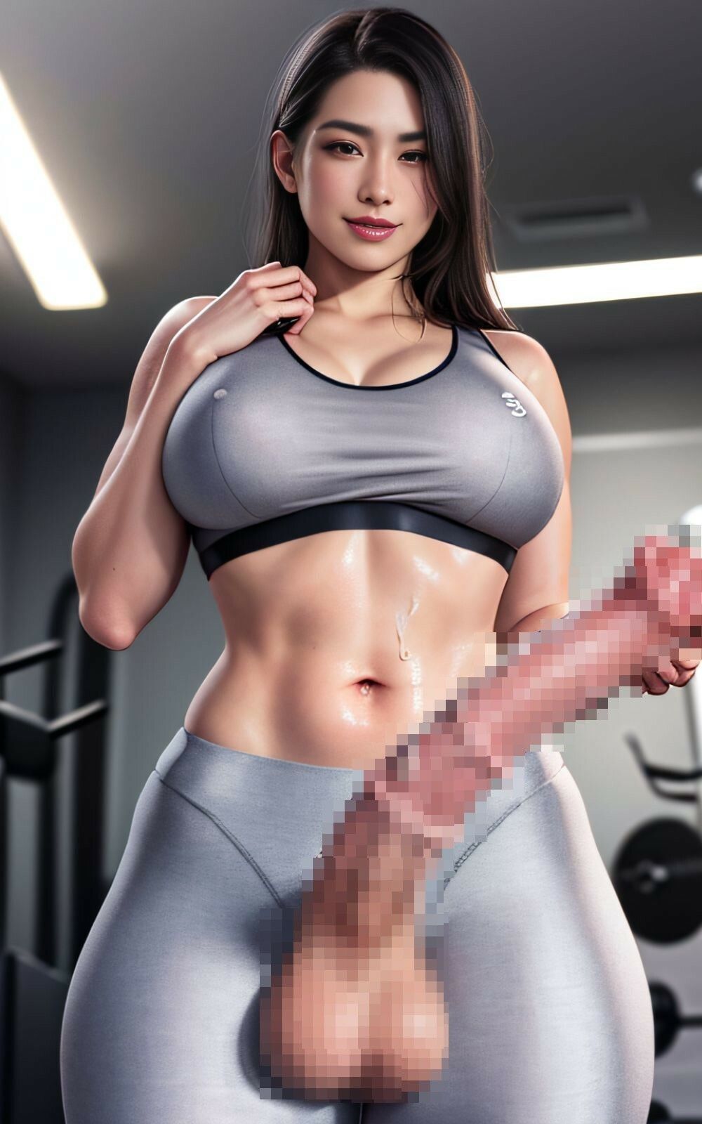 サンプル画像6:巨乳・巨根のふたなり集！！〈AICG集〉(性癖錬成工房) [d_292475]