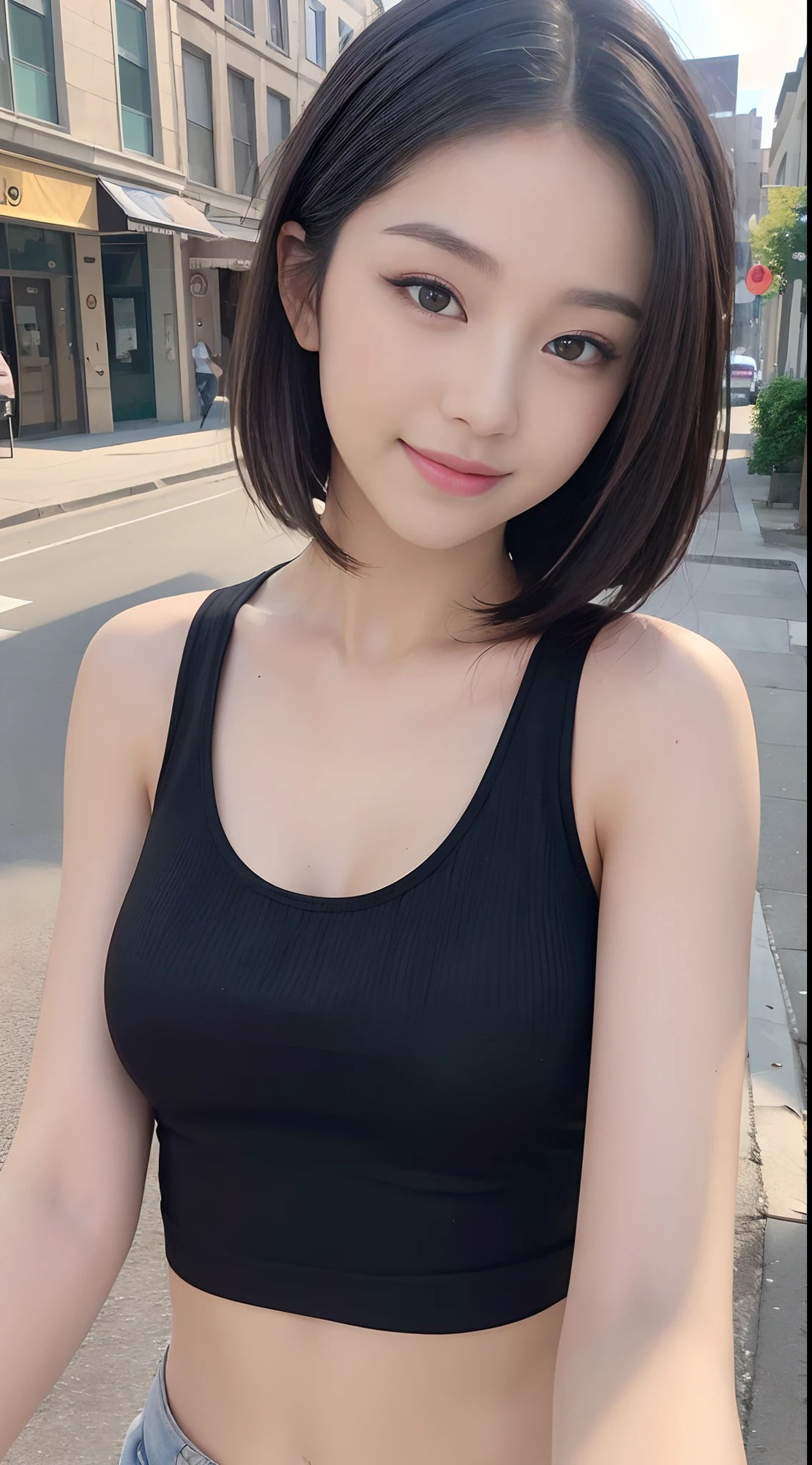 サンプル画像1:KIWAMEタンクトップ美女写真集 1(BoA) [d_292485]