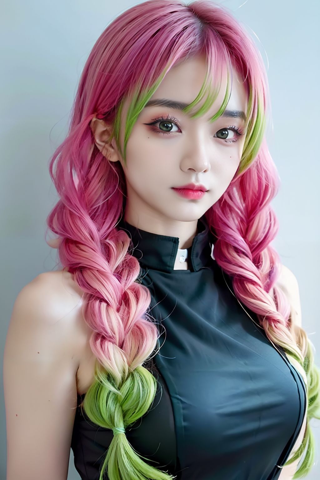 サンプル画像1:鬼頭の刀 ピンク柱(AI美人大図鑑) [d_292700]