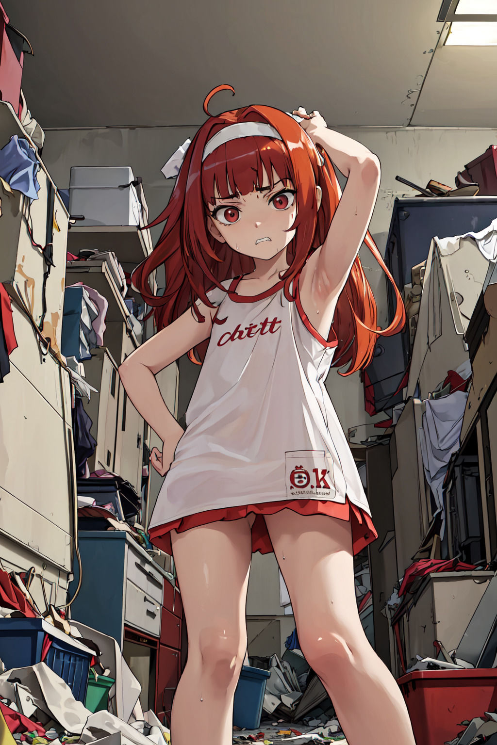 サンプル画像3:【AI作品】armpit collection vol.1(妄威) [d_292760]