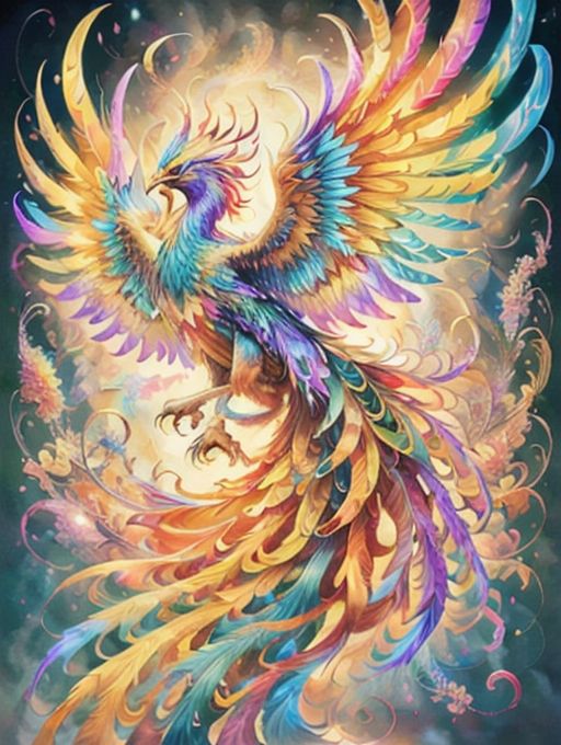 サンプル画像4:鳳凰(幻影空域) [d_292842]