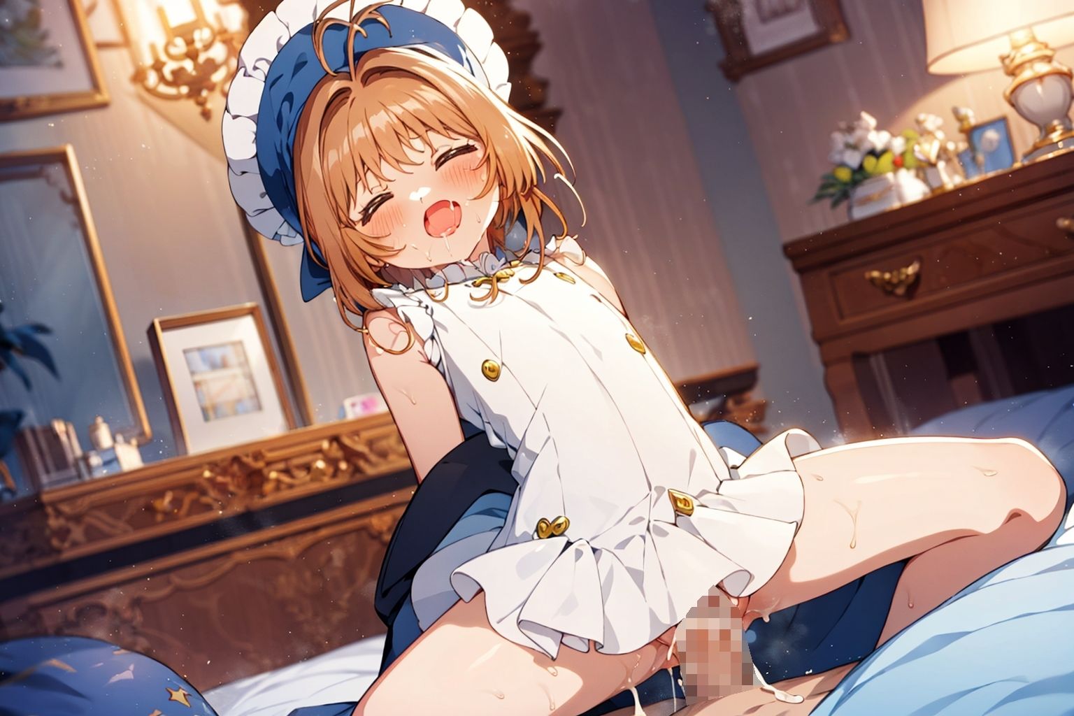 サンプル画像1:さく◯ちゃんコスプレCG集3(dokodokodon) [d_292849]