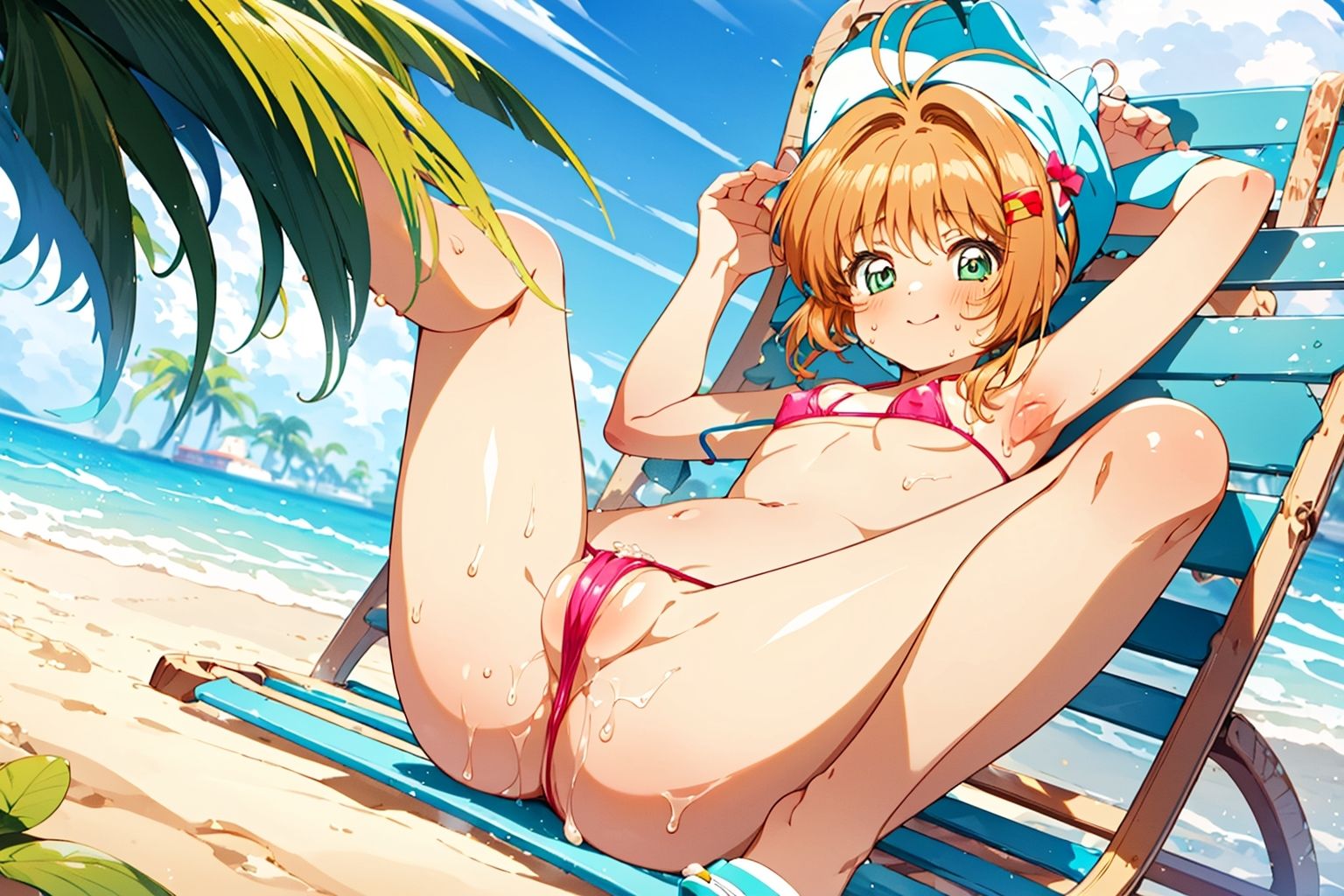 サンプル画像3:さく◯ちゃんコスプレCG集3(dokodokodon) [d_292849]