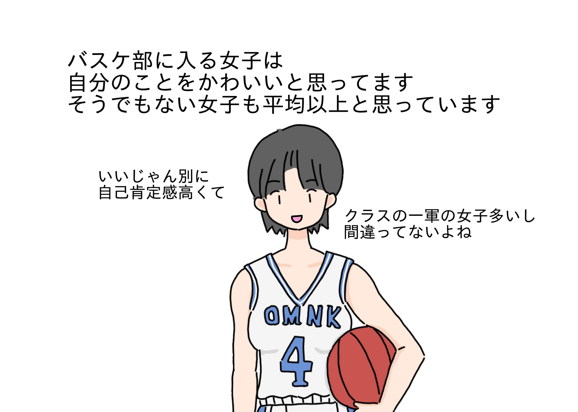 サンプル画像2:女子運動部の生態と性生活について〜女子バスケ部編〜(ニホンツノ) [d_292911]