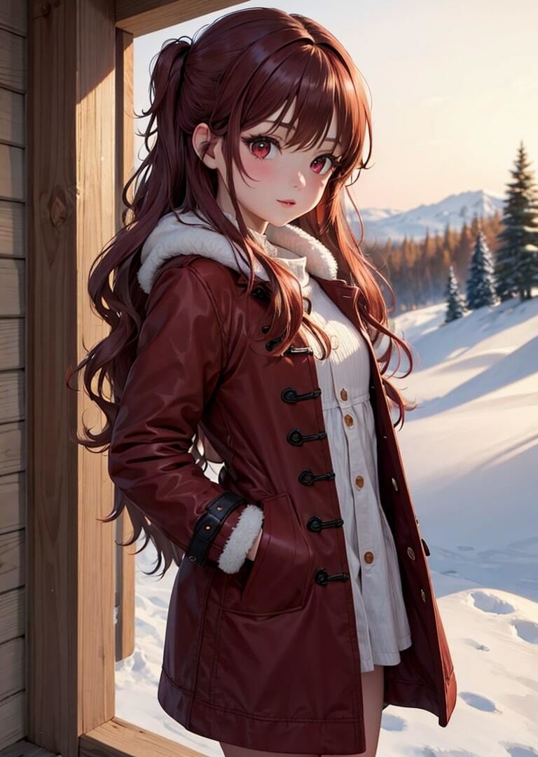 サンプル画像2:コート少女ファンタジア(ミリ子) [d_293068]