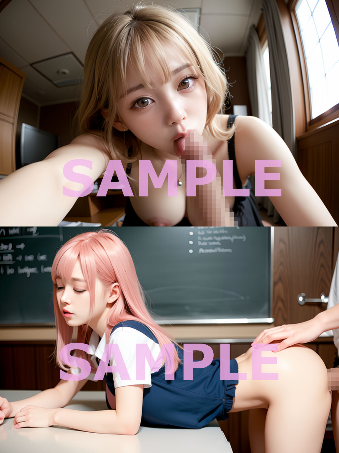 サンプル画像5:かわいい子、集めた 総集編(AI Factory) [d_293090]