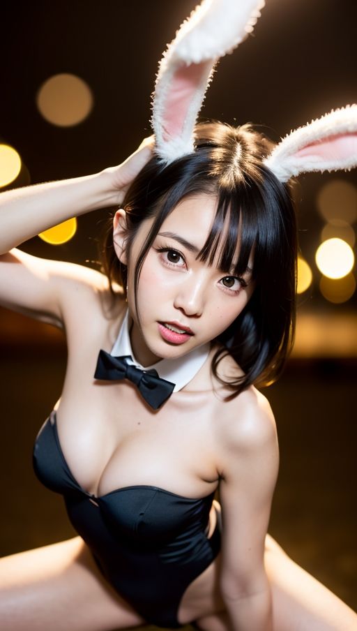 サンプル画像1:ガルバのうさぎちゃんとその場で おっぱじめ！？またがりハメハメセックス(Flow) [d_293108]