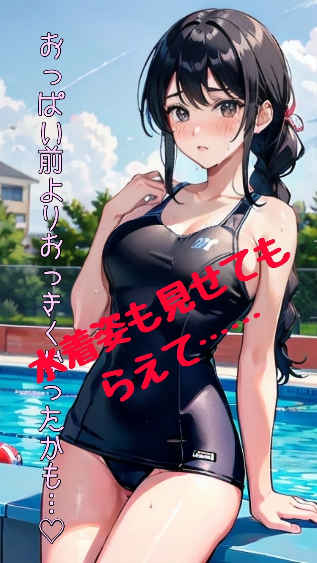 サンプル画像5:TINPON GRAND PRIX ★ もし優等生風淫乱女子◯生が彼女だったら……(AIdea) [d_293165]