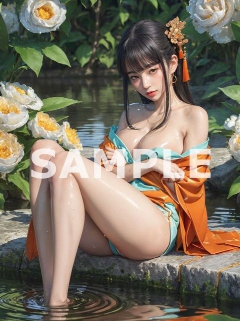 サンプル画像3:花魁と遊女〜遊女の誘惑(RAN) [d_293267]