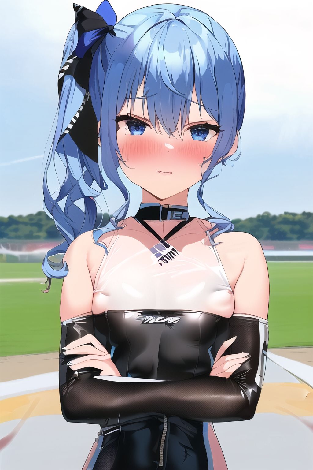 サンプル画像4:ホ〇ライブ 星街す〇せいCG集2(reddd) [d_293287]