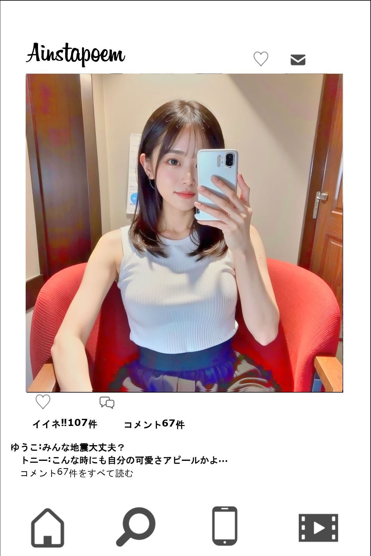 サンプル画像5:ダークモード〜SNS改変〜(ヌルテカワクワキ) [d_293303]