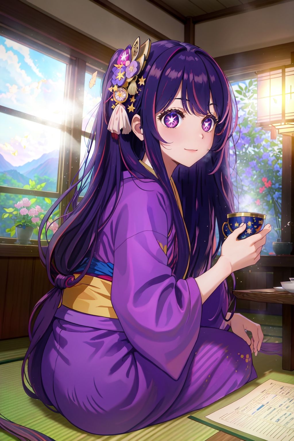 サンプル画像2:アイドルとおしのび温泉旅行(鴨ねぎ堂) [d_293333]