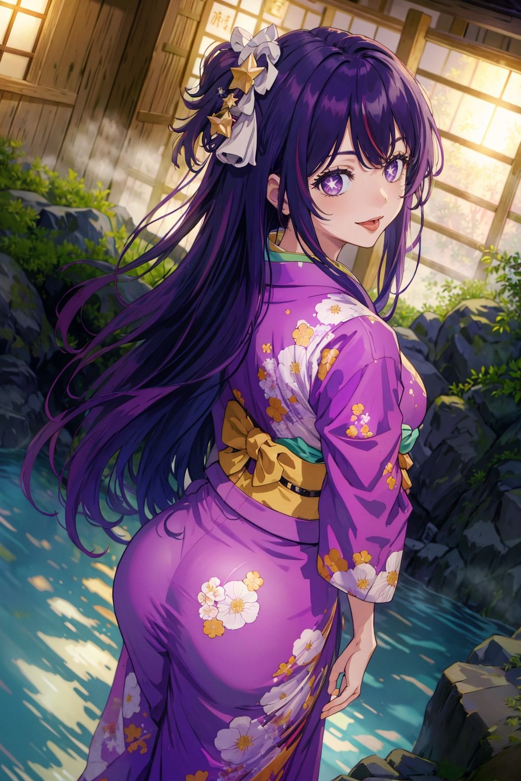 サンプル画像3:アイドルとおしのび温泉旅行(鴨ねぎ堂) [d_293333]