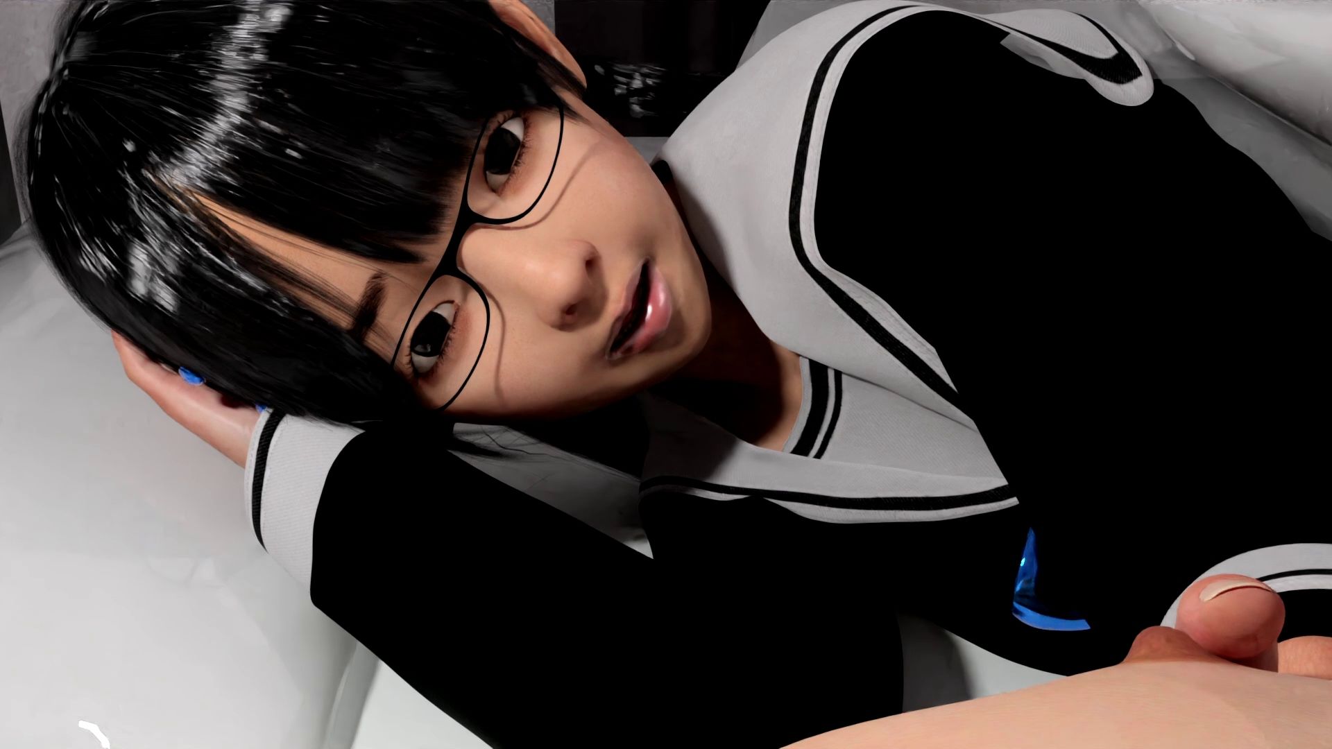 サンプル画像1:内気な妹に乳首をいじってもらう兄(光沢3Dっ娘クラブ) [d_293340]