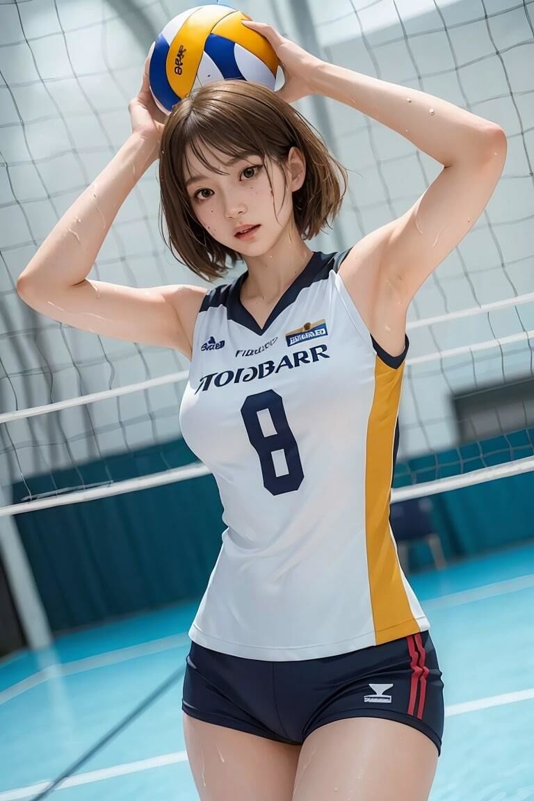 サンプル画像3:バレーボールサンシャイン(さーくるミリア) [d_293348]