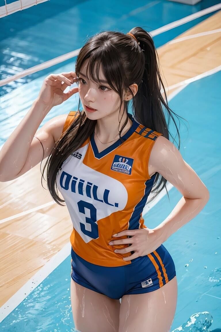 サンプル画像5:バレーボールサンシャイン(さーくるミリア) [d_293348]