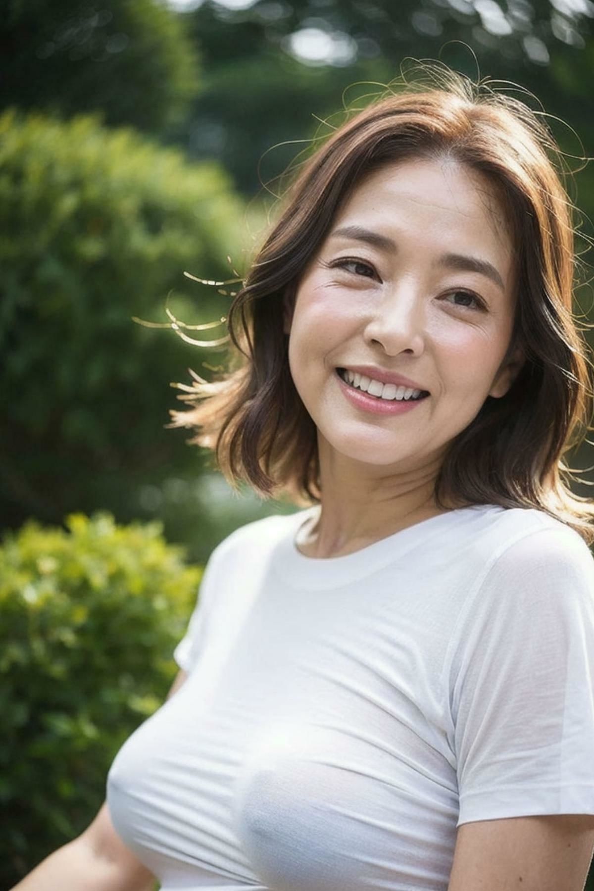 サンプル画像2:人妻熟女 妄想キャンプ(AImiu) [d_293362]