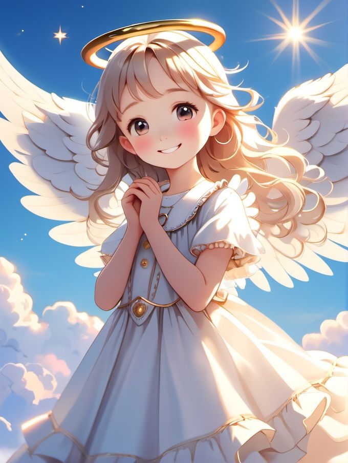 サンプル画像2:天使ちゃん(かわいいもの倶楽部) [d_293401]