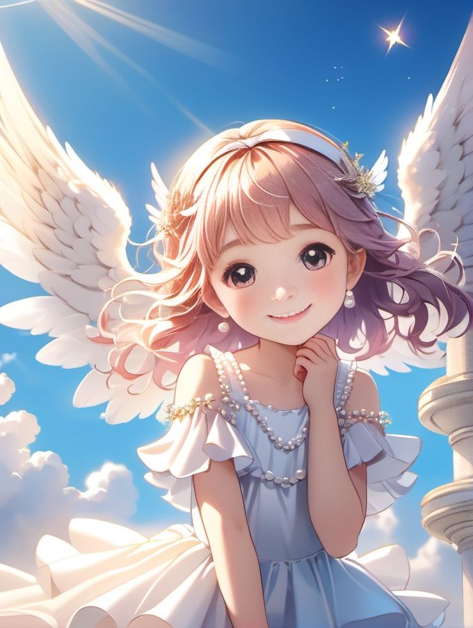 サンプル画像4:天使ちゃん(かわいいもの倶楽部) [d_293401]