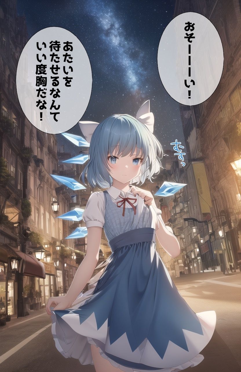 サンプル画像1:ロリっ娘微乳チルノちゃんと中出しH(フェチマニア) [d_293425]