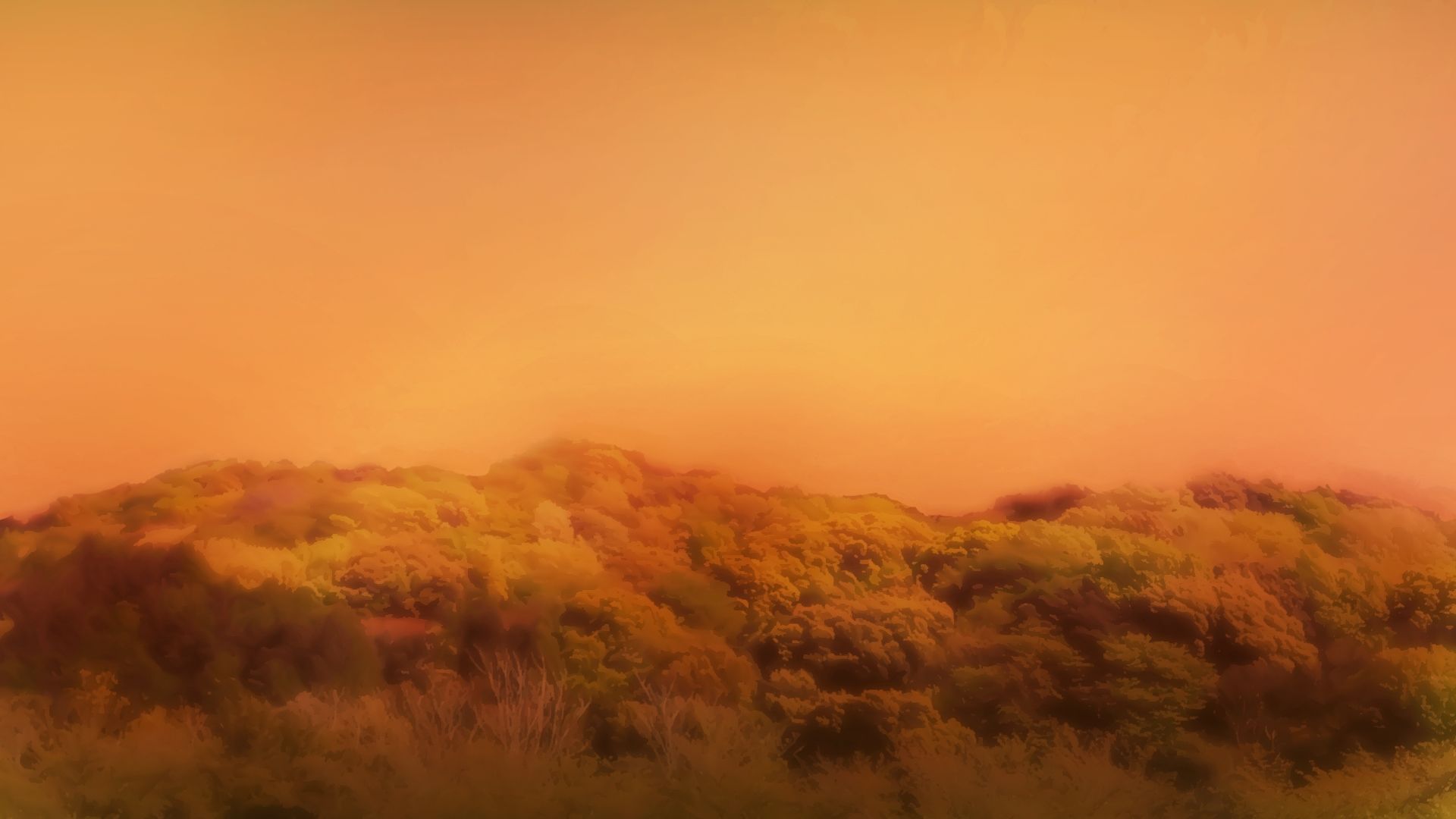 サンプル画像2:背景素材 山(??レン。) [d_293458]