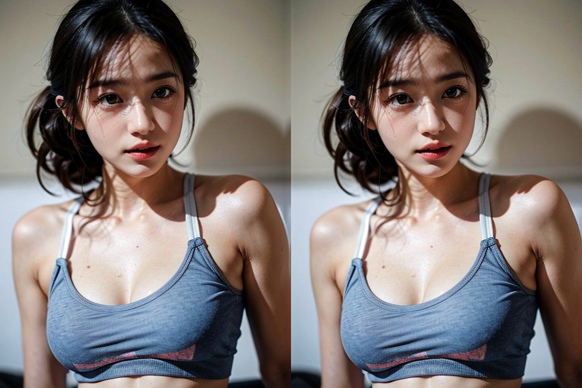 サンプル画像4:筋トレ女子 Workout Girl(Magical Aiye) [d_293507]