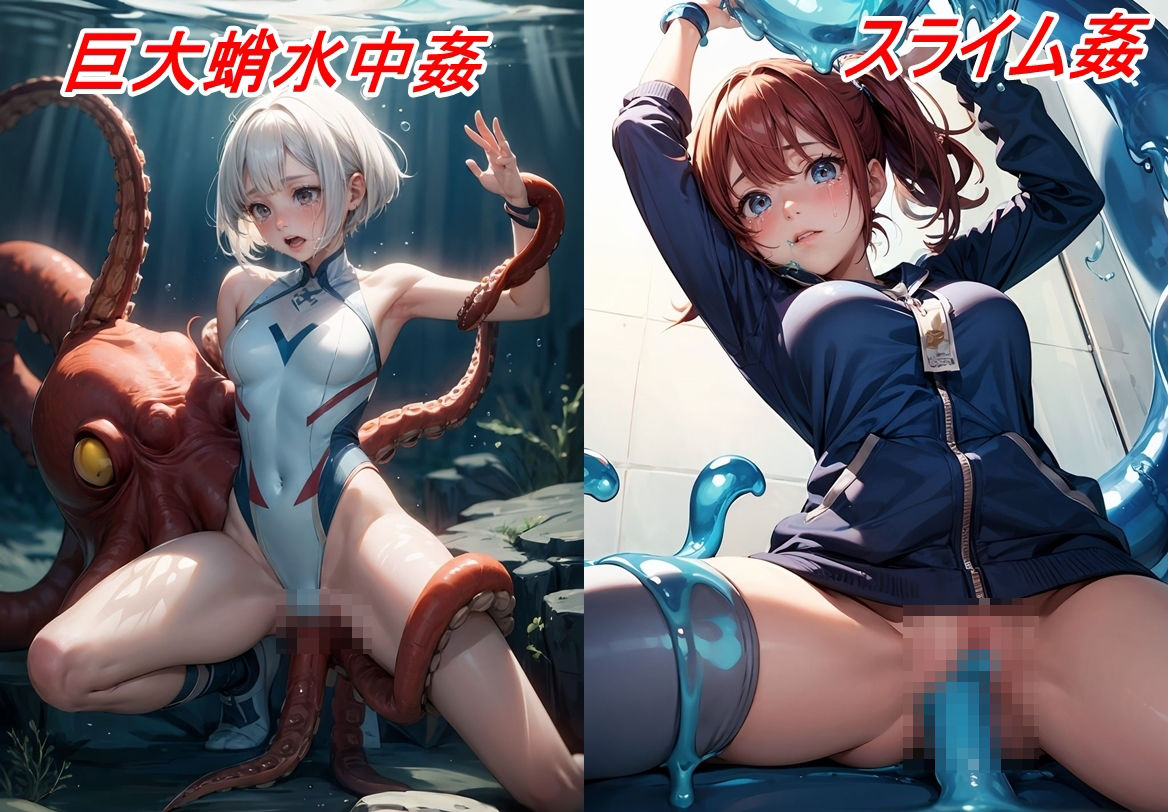 サンプル画像2:蟲の惑星 地球温暖化で巨蟲が現れた日本列島の夏(たなべ重工) [d_293508]