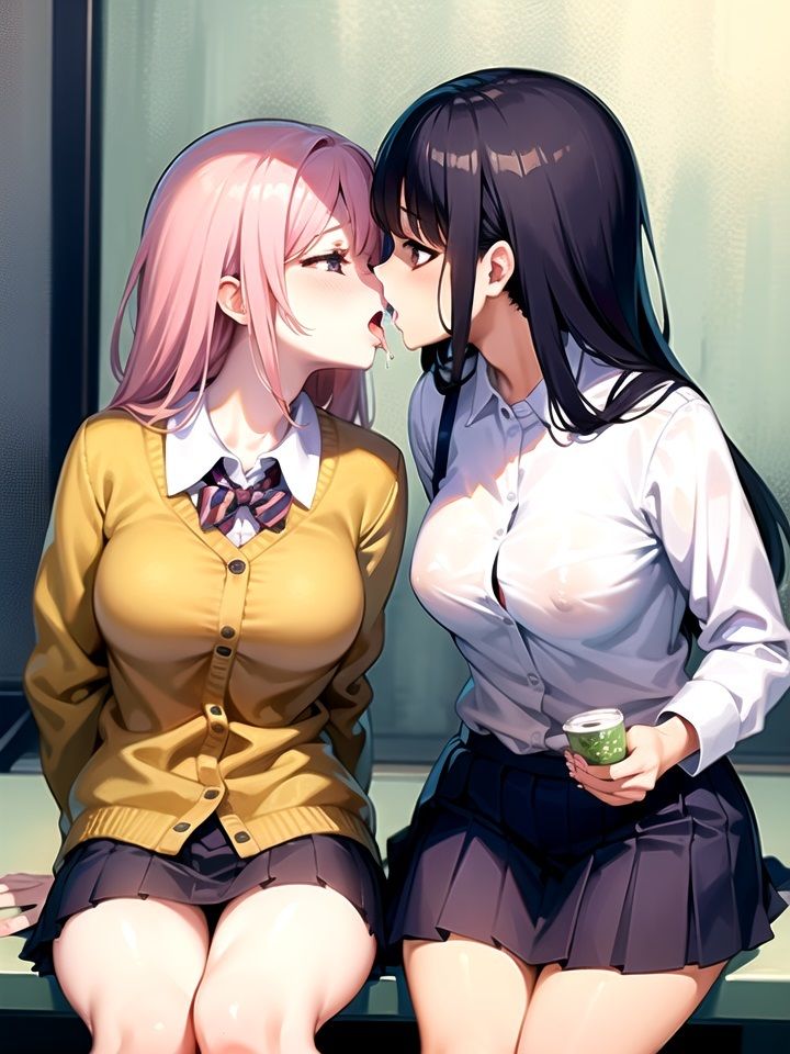 サンプル画像2:【女子校生】禁断の花園 レズキスの尊さ【男子禁制】(くらなま企画) [d_293571]