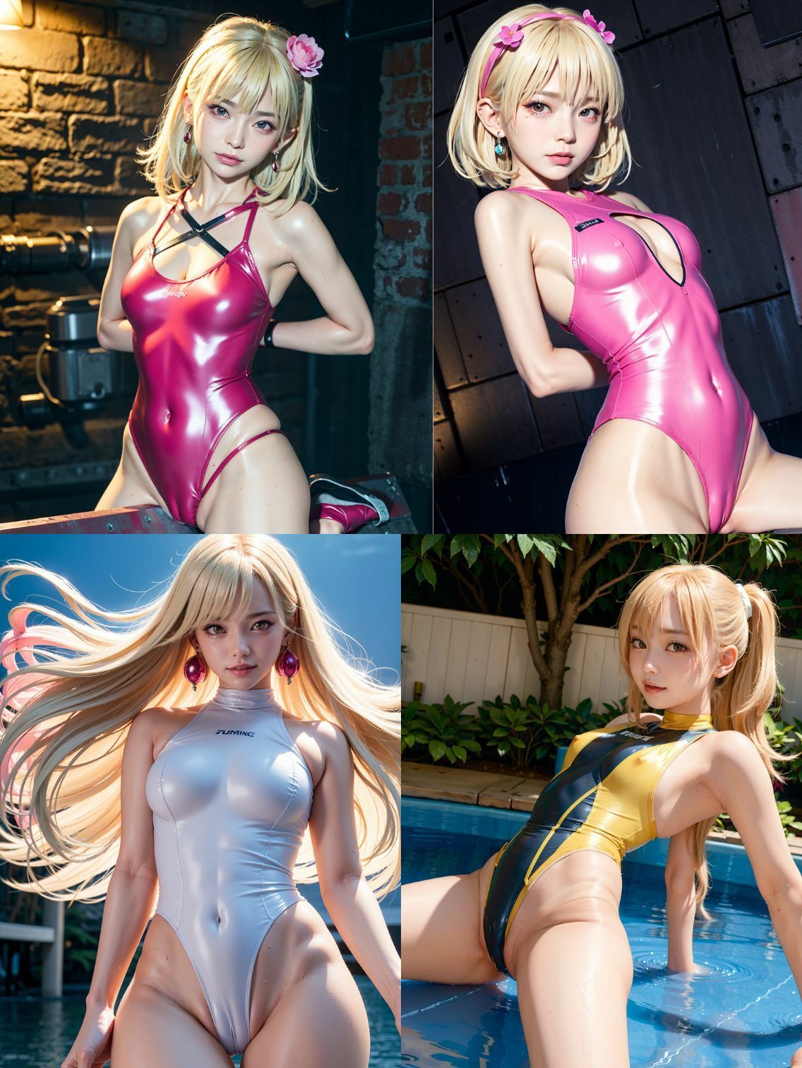 サンプル画像4:競泳水着を着せたままセックス！(フェティシズム) [d_293604]