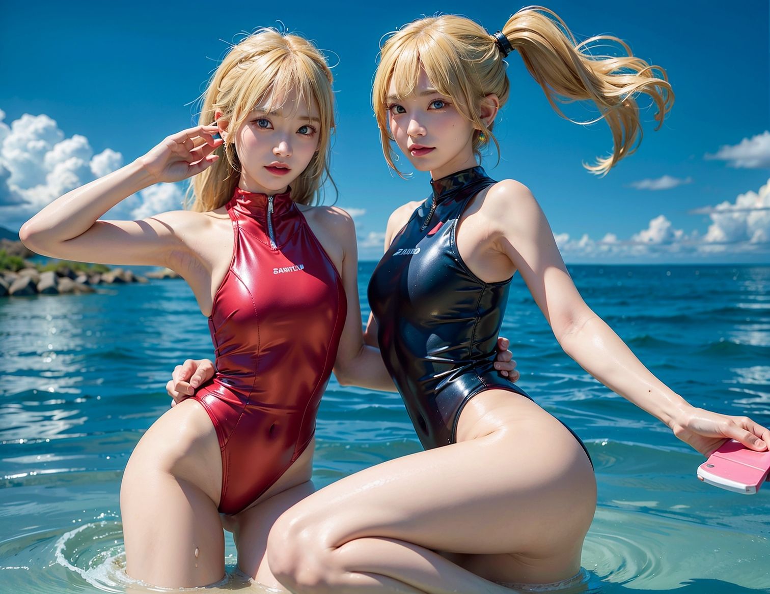 サンプル画像2:競泳水着これくしょん＋ビキニ(フェティシズム) [d_293607]