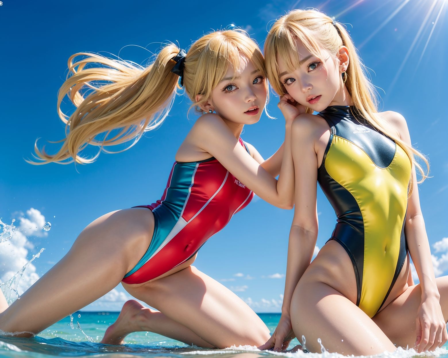 サンプル画像5:競泳水着これくしょん＋ビキニ(フェティシズム) [d_293607]