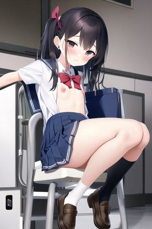 サンプル画像2:純情な貧乳JKが実験室に連れ込まれて未〇熟ボディを調教されてしまう集(変態ベイビー) [d_293630]