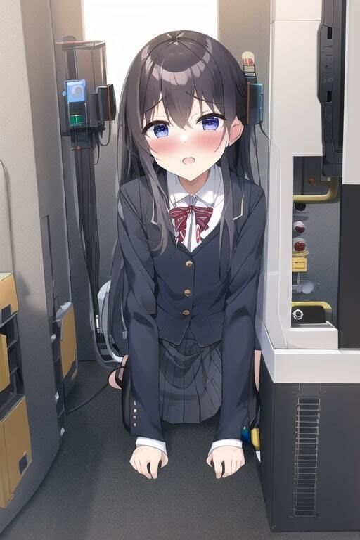 サンプル画像6:純情な貧乳JKが実験室に連れ込まれて未〇熟ボディを調教されてしまう集(変態ベイビー) [d_293630]