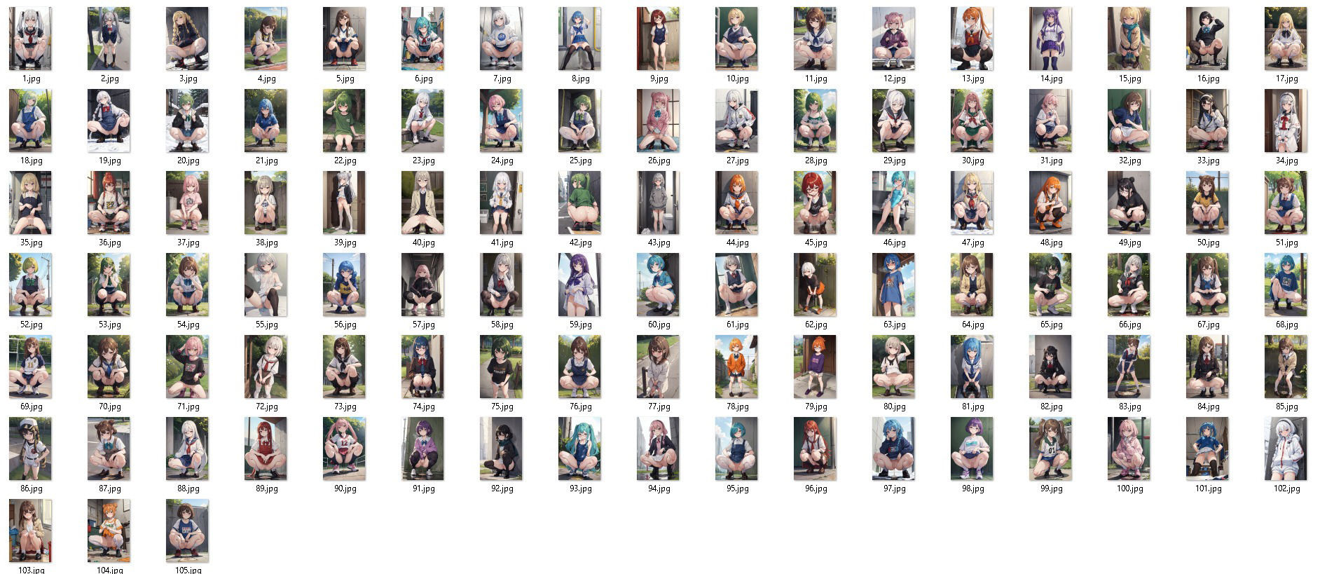 サンプル画像6:【AI作品】limit collection vol.1(妄威) [d_293753]