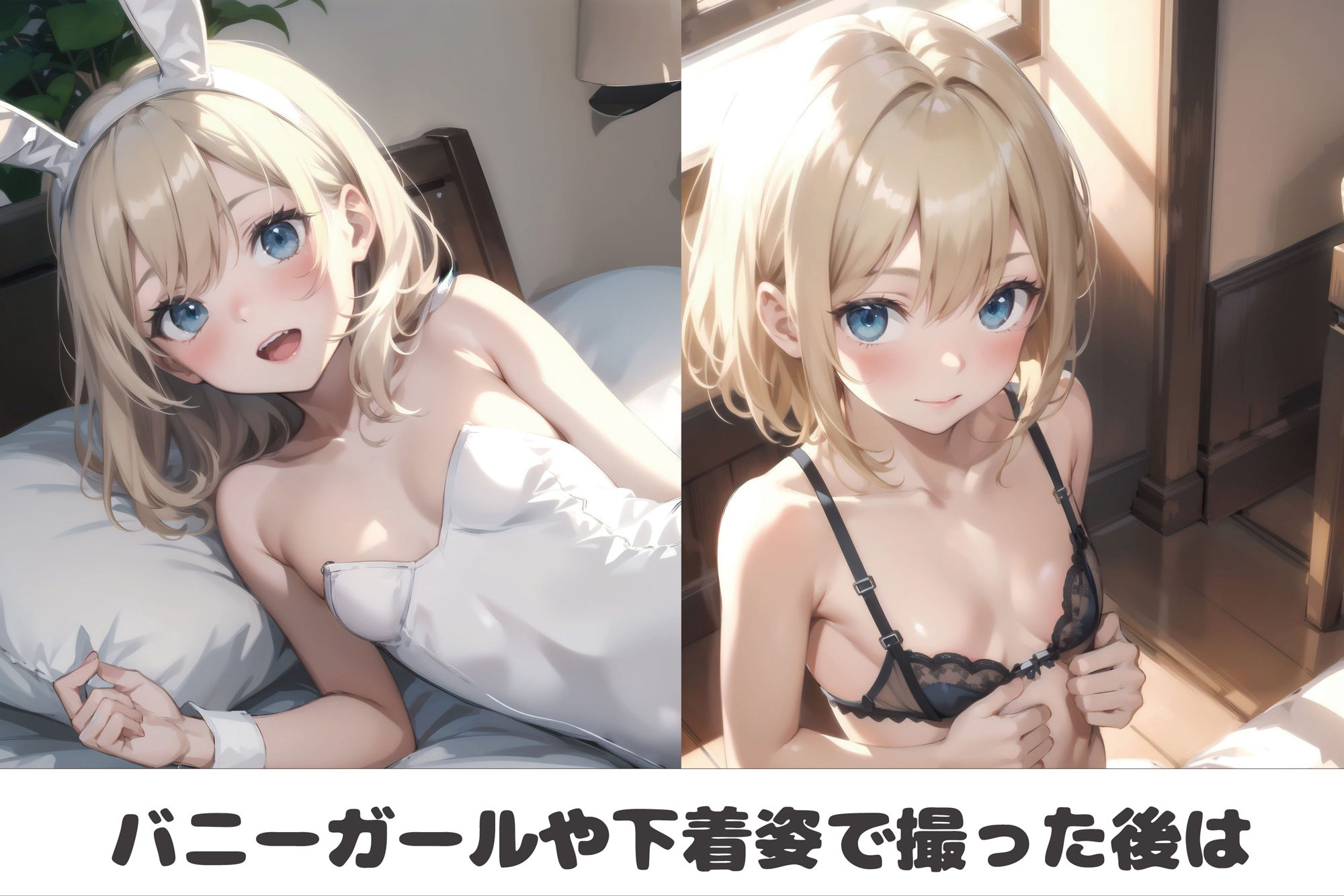 サンプル画像2:【本編】金髪ロリっ子ジ○ニアアイドル撮影会(Nick) [d_293781]