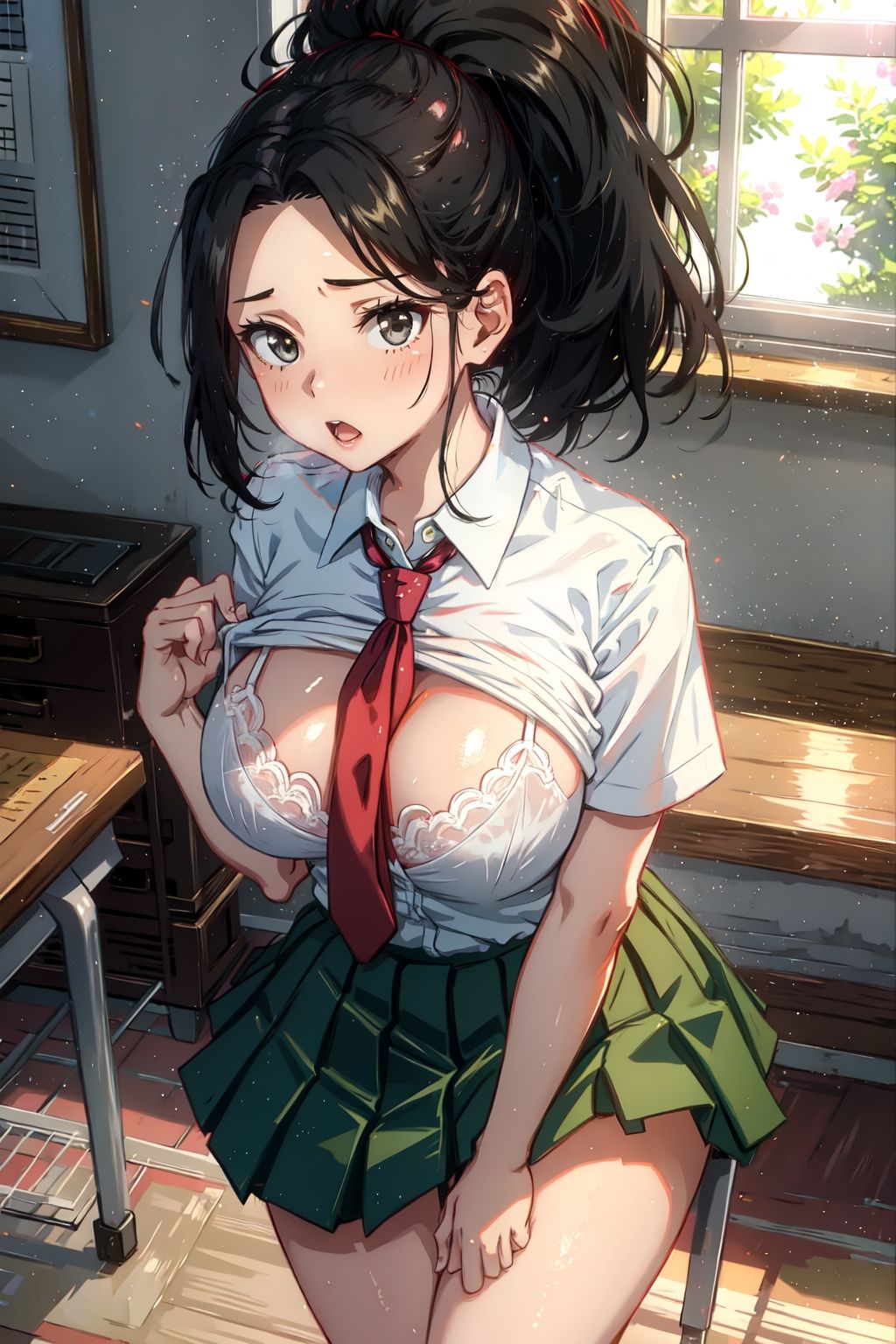 サンプル画像2:背徳 優等生(鴨ねぎ堂) [d_293800]