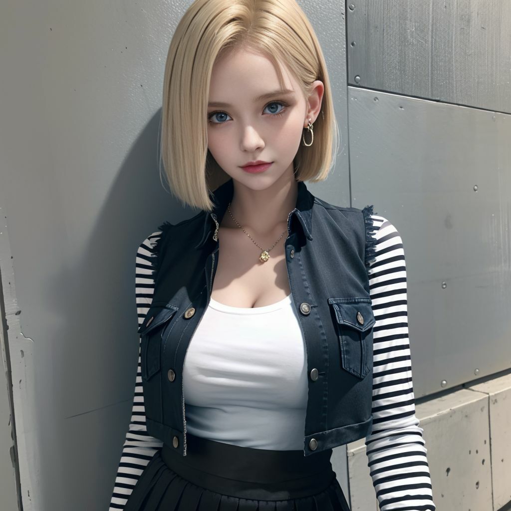 サンプル画像2:ドラゴン〇ール クールな戦士人造人間18号〜寝取り編〜(きゃんでぃー) [d_293826]