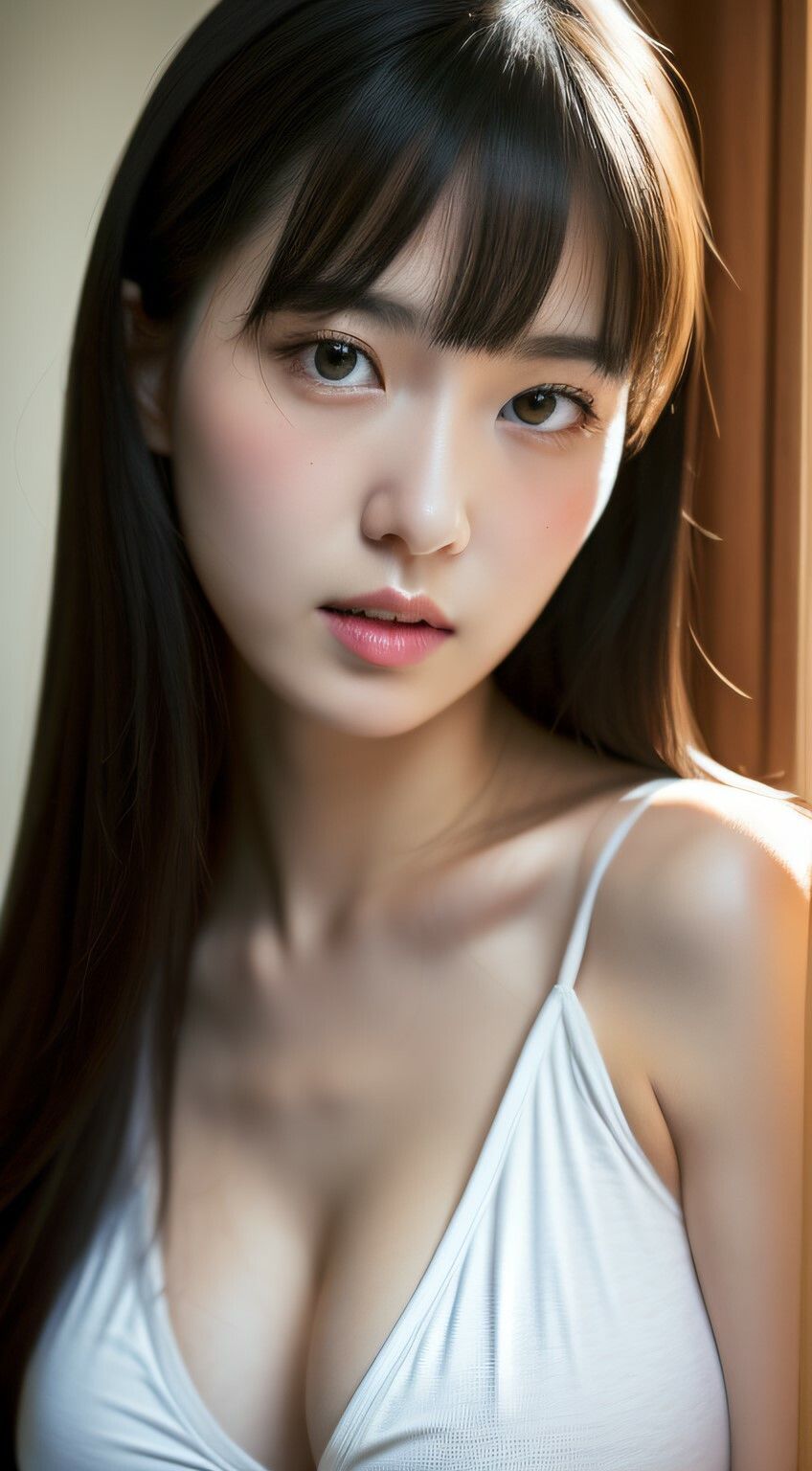 サンプル画像3:黒髪:くろかみロングの美人グラビア【AI美女写真集】(AI美女KANA) [d_293856]