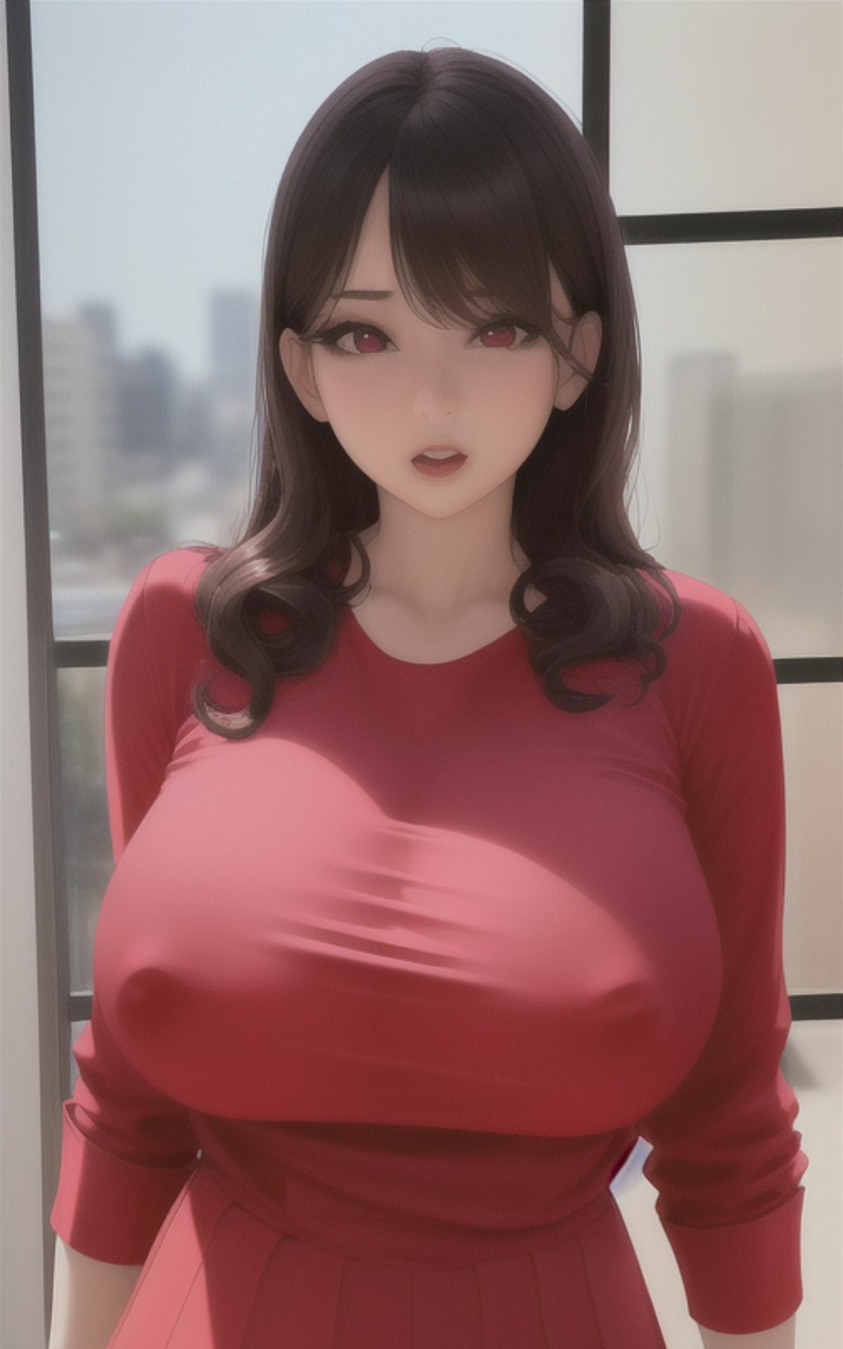 サンプル画像3:AI美女イラストvol.13街で見かけたえちえち女子(AI Girls Creation) [d_293866]