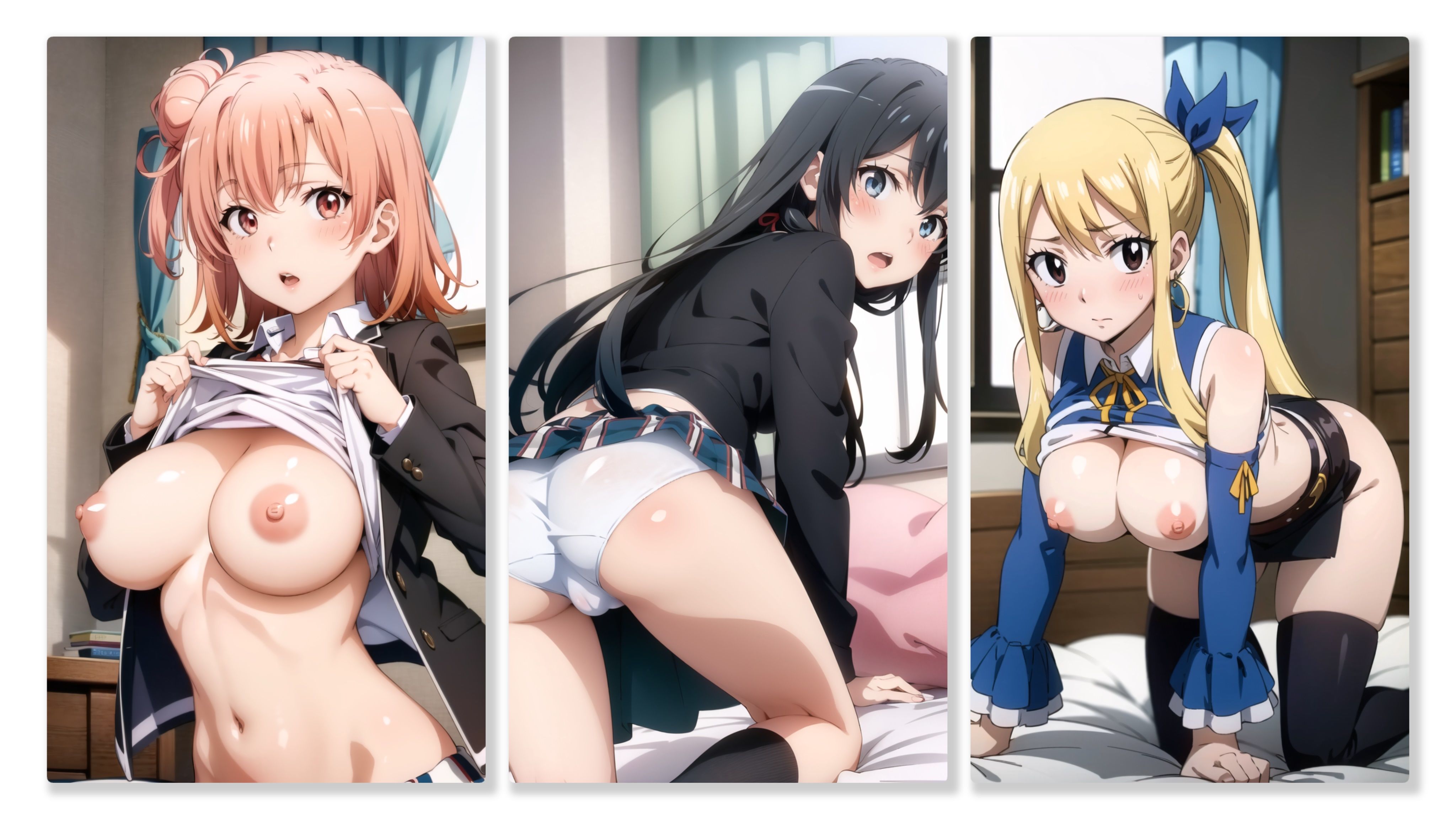 サンプル画像1:おっぱいとおぱんつを見せてくれる女の子(Asterass) [d_293917]