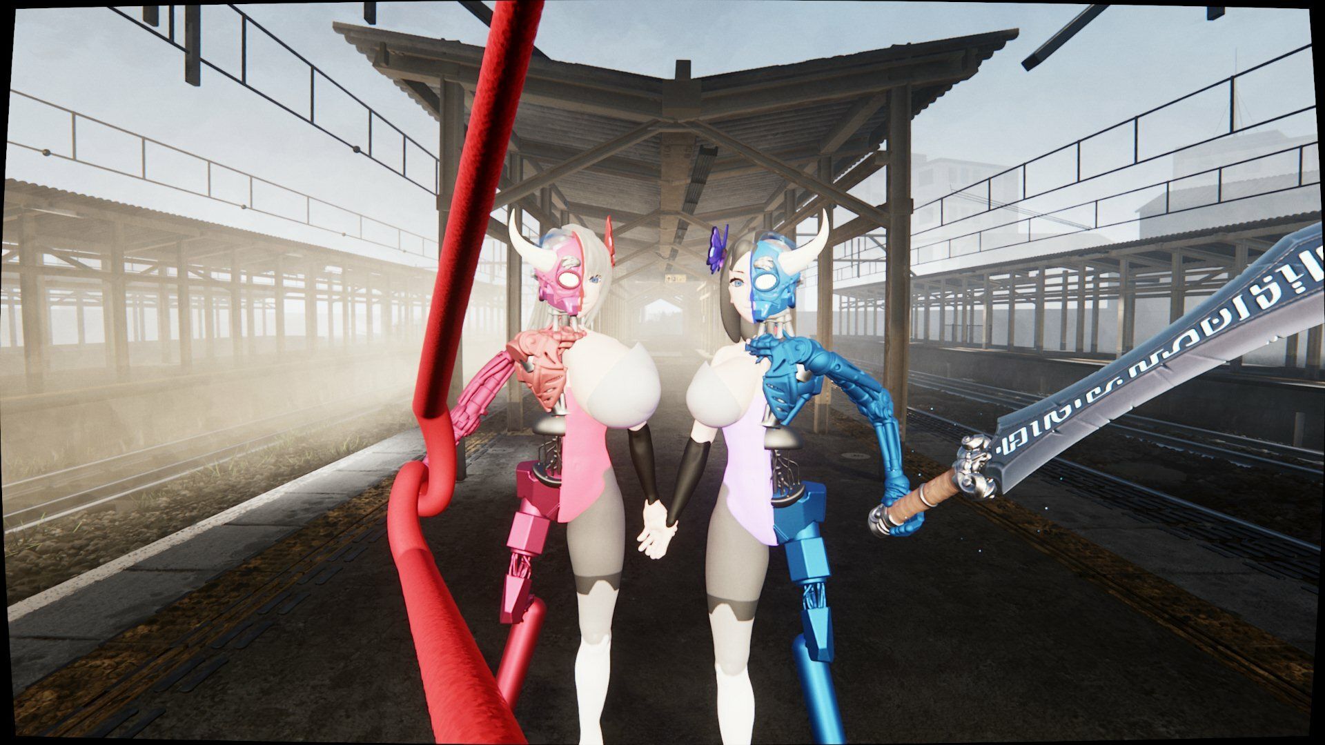 サンプル画像3:機械少女アゼル 第2章 第1話 レイとレナ(アゼルとアゼット) [d_293918]